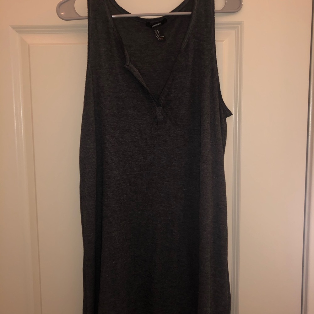 F21 waffle knit dress